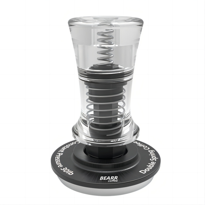 Tamper za kavu - nehrđajući čelik, moderni minimalistički stil, 240 g, šifra proizvoda A015, Kraft papir pakiranje