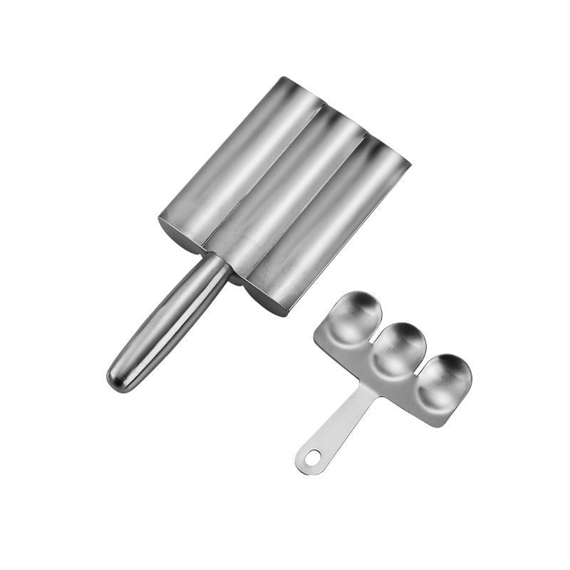 Μηχανή για κεφτέδες από ανοξείδωτο ατσάλι 304 — μοντέρνος μινιμαλιστικός σχεδιασμός, εκτύπωση λογοτύπου δυνατή, προσαρμογή, κυκλοφορεί το 2025