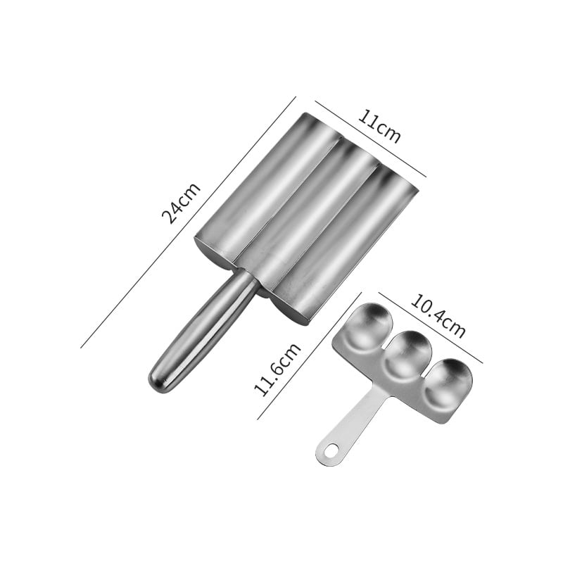 Μηχανή για κεφτέδες από ανοξείδωτο ατσάλι 304 — μοντέρνος μινιμαλιστικός σχεδιασμός, εκτύπωση λογοτύπου δυνατή, προσαρμογή, κυκλοφορεί το 2025