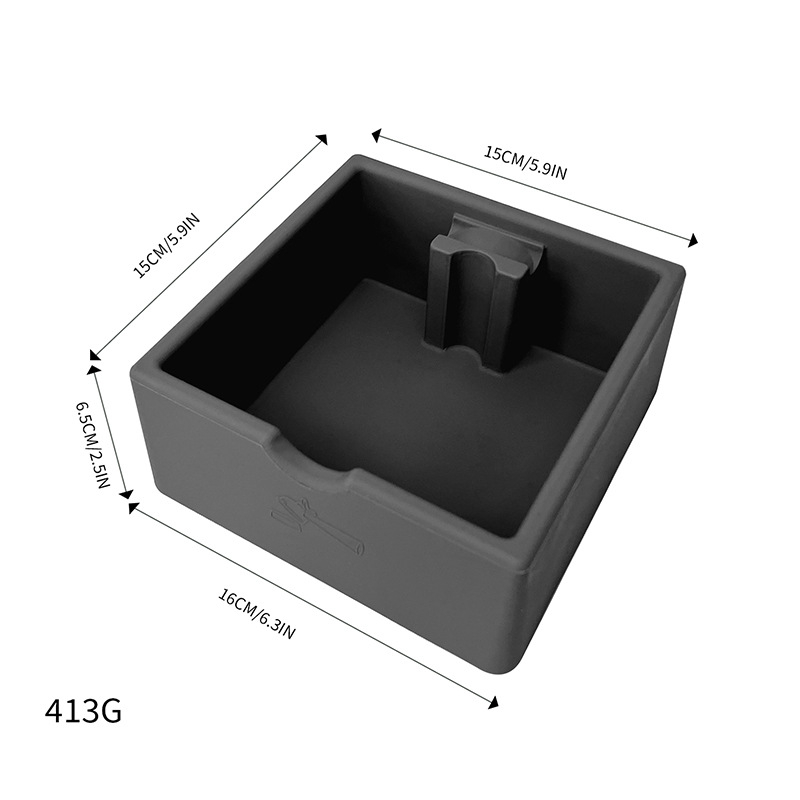 Kava dvostruki set: dozator za kavu, set za skladištenje, baza za ručku, silikonska podloga za pritisk i knock box • Materijal: ABS za prehranu • Stil: moderni minimalistički