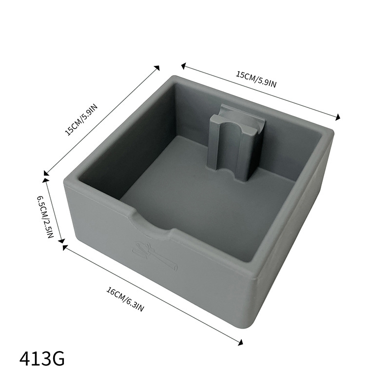 Kava dvostruki set: dozator za kavu, set za skladištenje, baza za ručku, silikonska podloga za pritisk i knock box • Materijal: ABS za prehranu • Stil: moderni minimalistički