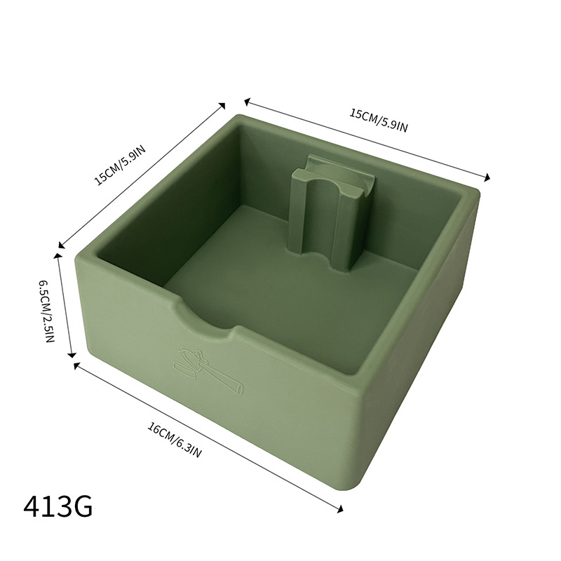 Kava dvostruki set: dozator za kavu, set za skladištenje, baza za ručku, silikonska podloga za pritisk i knock box • Materijal: ABS za prehranu • Stil: moderni minimalistički