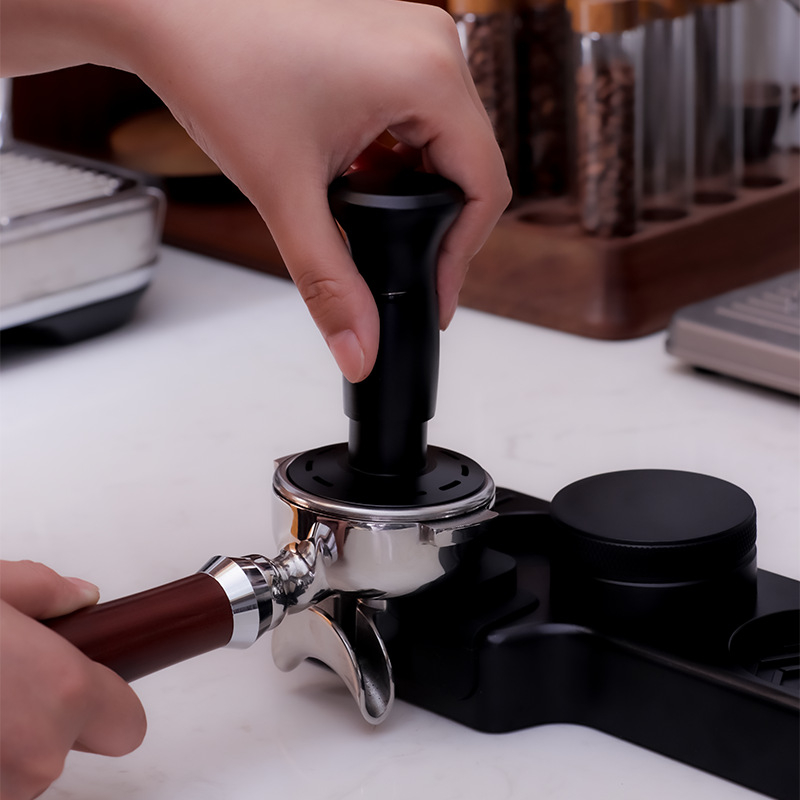 Set alata za tampiranje i punjenje kave od 304 nehrđajućeg čelika — 290 g, moderni minimalistički stil, logotip sitotiskom ili lasersko graviranje