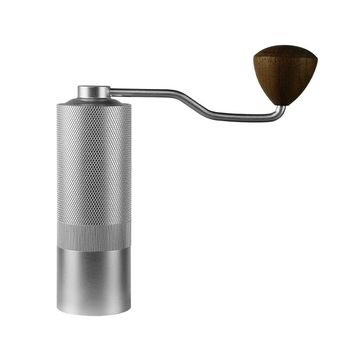 Ručni mlin za kavu od aluminijske legure, moderni minimalistički stil, pogodan za kafiće