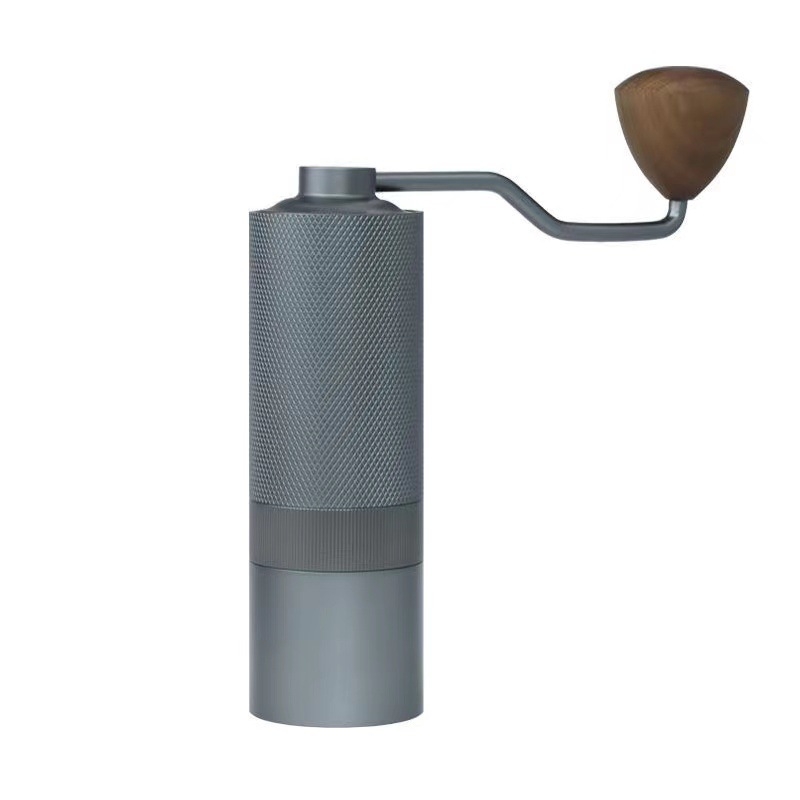 Ručni mlin za kavu od aluminijske legure, moderni minimalistički stil, pogodan za kafiće