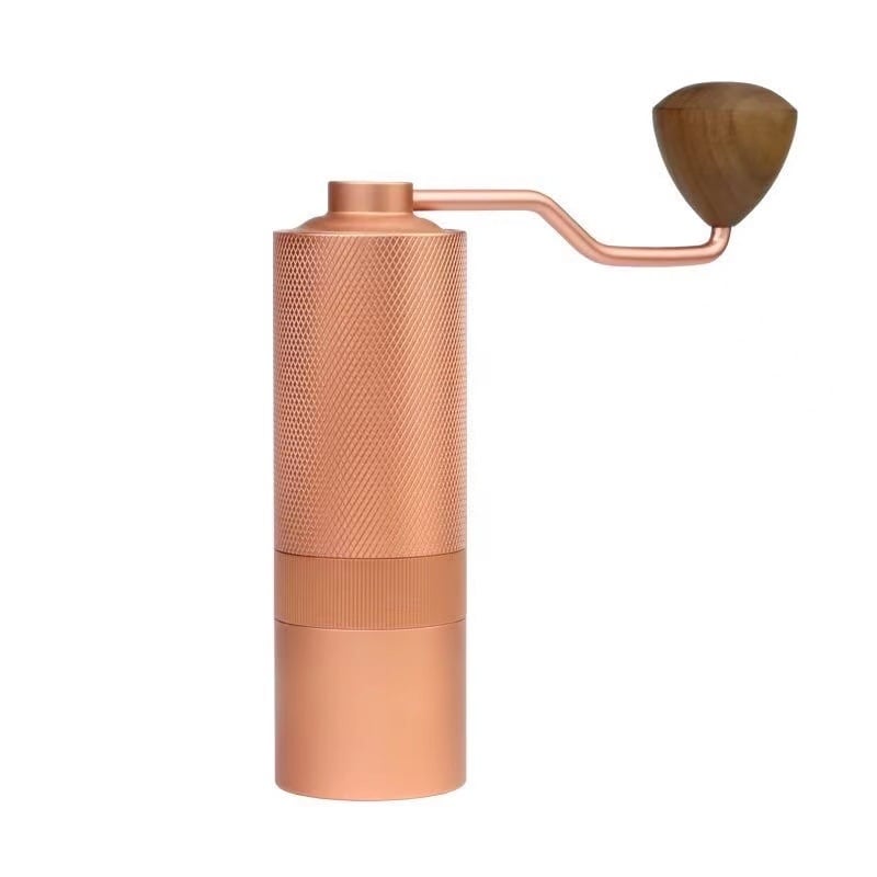 Ručni mlin za kavu od aluminijske legure, moderni minimalistički stil, pogodan za kafiće