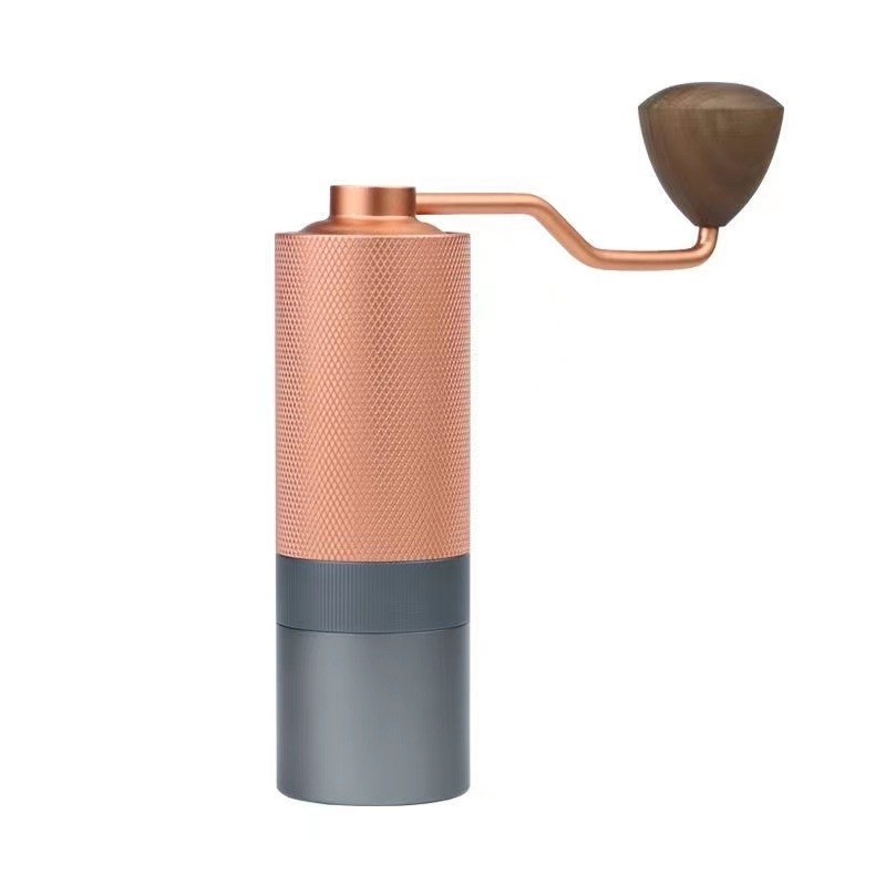 Ručni mlin za kavu od aluminijske legure, moderni minimalistički stil, pogodan za kafiće