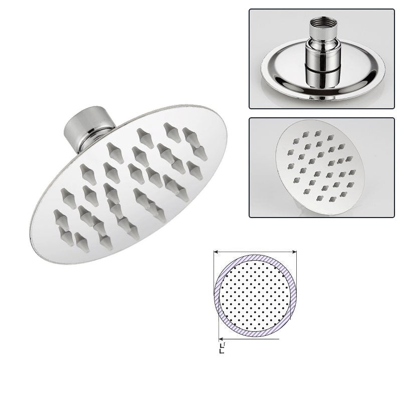 Душ глава за вана – пластмасова, сертифицирана Watermarks, аксесоари за вана, стил Нов китайски стил