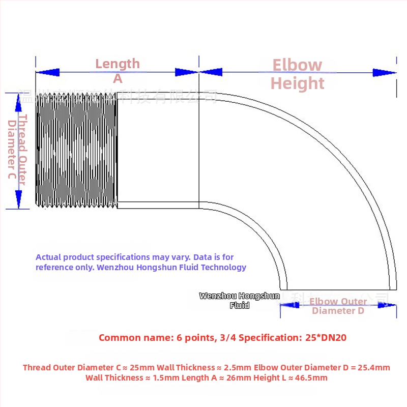 Uhlový spoj s vonkajším závitom, nerezová oceľ, Ø10–114 mm, hrúbka steny 2.0 mm, leštený povrch