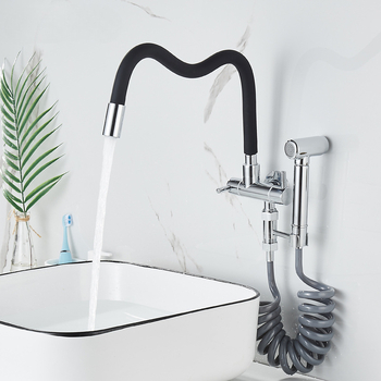 Mlaznica za perilicu rublja, s jednim ulazom i dvama izlazima, rotirajući trokutni kutni ventil; djelomično bakreno tijelo; keramički disk ventil; model 5896; jednostruko spajanje