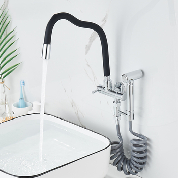 Mlaznica za perilicu rublja, s jednim ulazom i dvama izlazima, rotirajući trokutni kutni ventil; djelomično bakreno tijelo; keramički disk ventil; model 5896; jednostruko spajanje