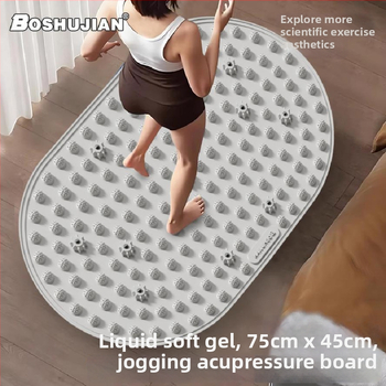 Silikónová masážna podložka na nohu s magnetickými kameňmi pre masáž oblúka a spodnej časti nohy, domáca joga | Značka Aideruipin