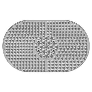 Covoraș de masaj pentru picioare din silicon cu pietre magnetice pentru masajul arcului piciorului și talpilor, pentru yoga acasă | Brand Aideruipin