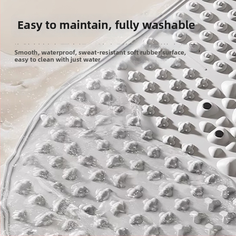 Silikónová masážna podložka na nohu s magnetickými kameňmi pre masáž oblúka a spodnej časti nohy, domáca joga | Značka Aideruipin