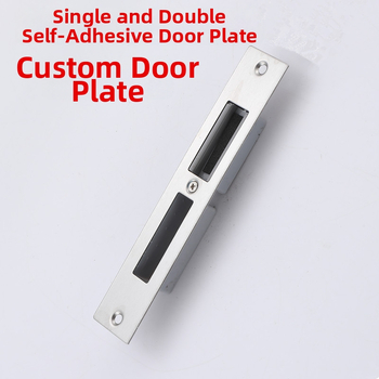 Doska zámku na dvere so ľavým alebo pravým vrtom; malý model