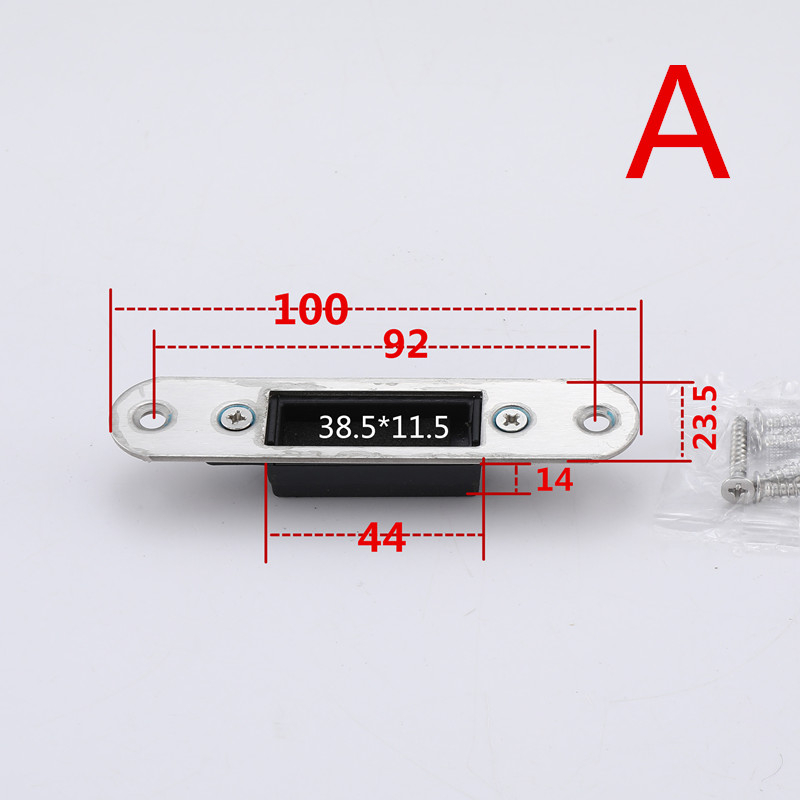 Ploča brave za vrata s lijevim ili desnim vijkom; mali model