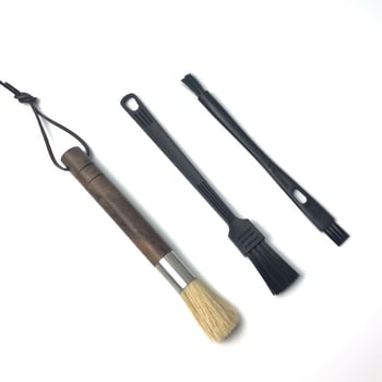 Σετ βουρτσών καθαρισμού μύλου καφέ Chengyi, πλαστικό, 3 τεμάχια, καθαρισμός και αφαίρεση σκόνης