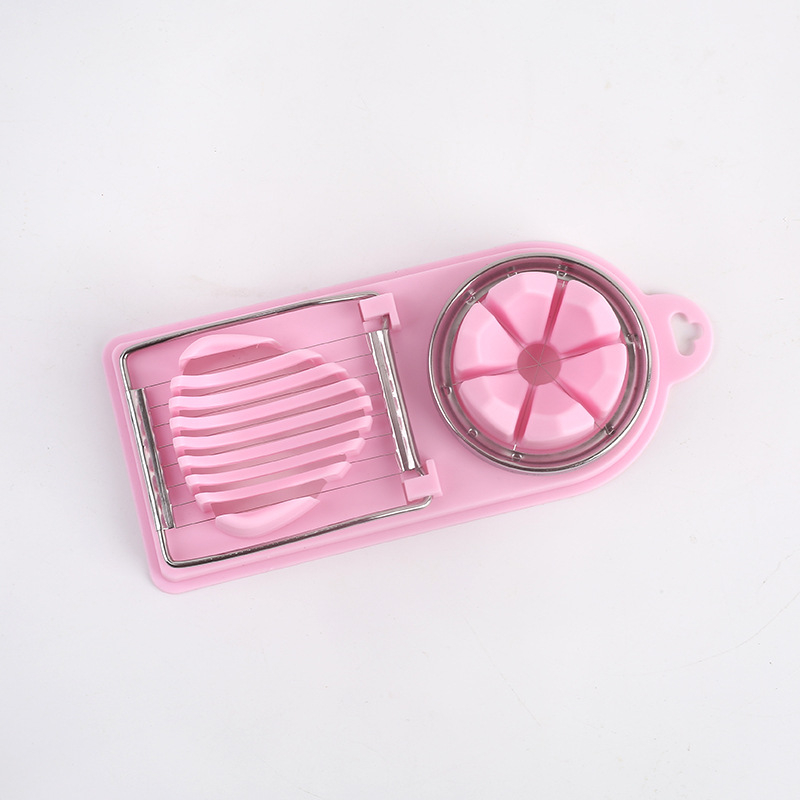 Rezač za jaja s japanskim stilom, višenamjenski; materijali: PP, 304 nehrđajući čelik; stil: moderni minimalistički; prilagodba: dostupna; otisak logotipa; privatna marka licencirana.