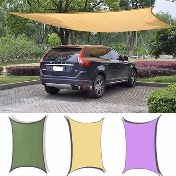 Szabadban használható kemping előtető – Oxford anyag, vízálló, háromszög vagy négyszög alakú