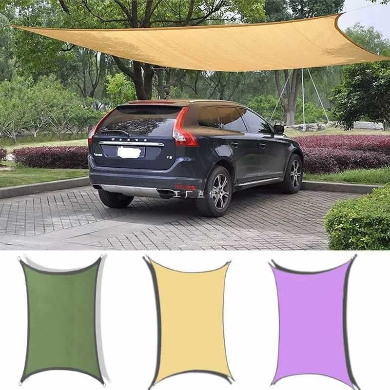 Szabadban használható kemping előtető – Oxford anyag, vízálló, háromszög vagy négyszög alakú