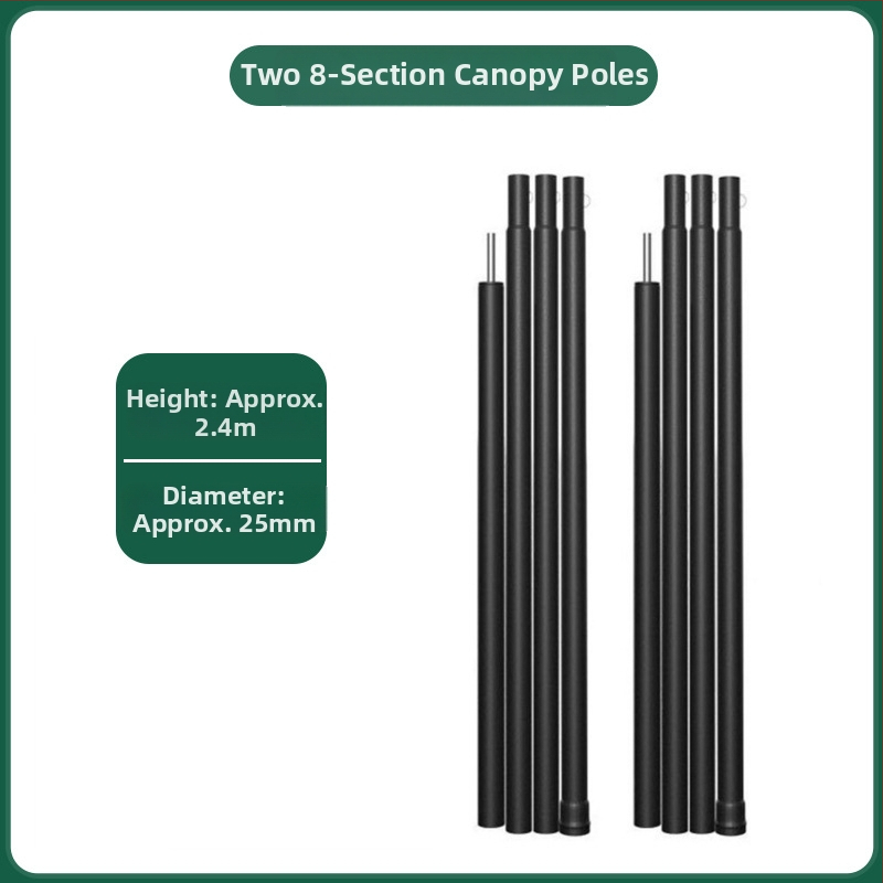 Heavenly Hope Železné Príslušenstvo pre Stan a Nocľaž — Posilnený Dvojotvorný Upín na Lanko Proti Vetru, Fluoreskujúci Zemný Kolík