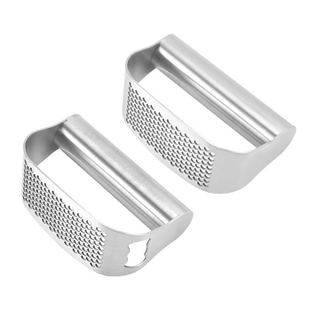 Ručni prstenasti tlač za češnjak, nehrđajući čelik 304/403, višenamjenski kuhinjski alat