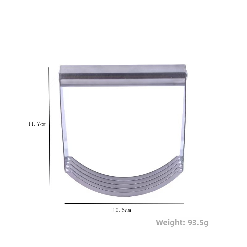 Ručný kruhový lis na cesnak, nerezová oceľ 304/403, viacúčelový kuchynský nástroj
