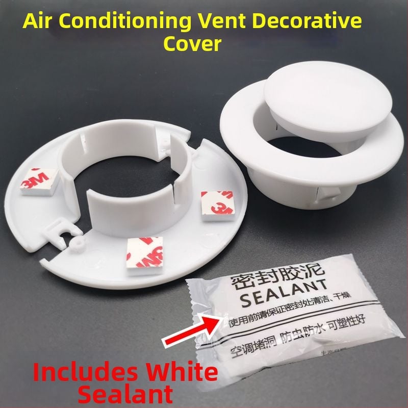 Potrubný kryt, materiál PPR, dekoratívny kryt otvoru na stene, značka Unique