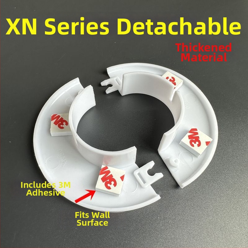 Potrubný kryt, materiál PPR, dekoratívny kryt otvoru na stene, značka Unique