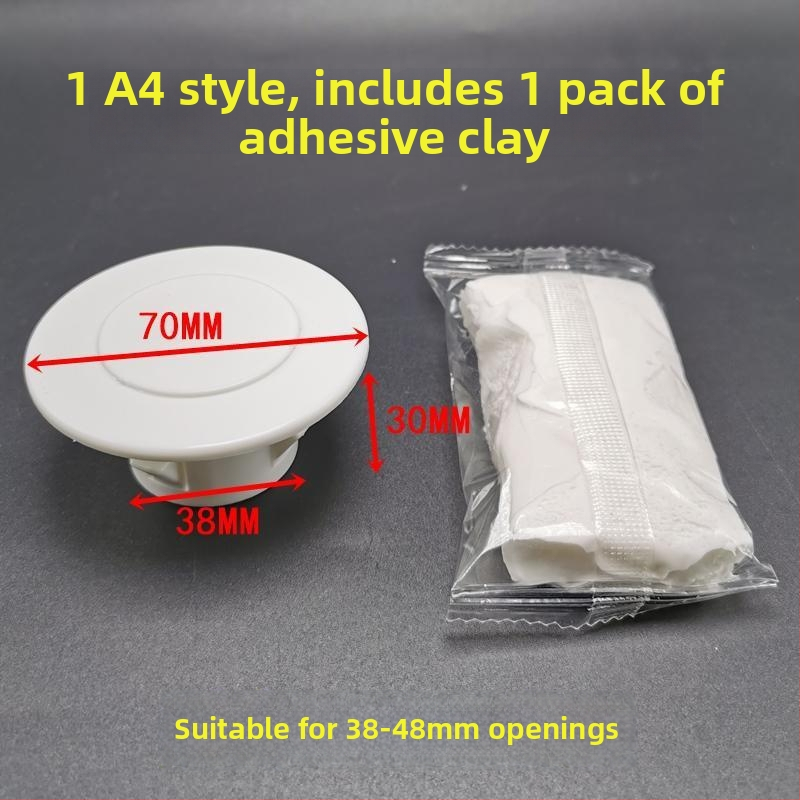 Potrubný kryt, materiál PPR, dekoratívny kryt otvoru na stene, značka Unique