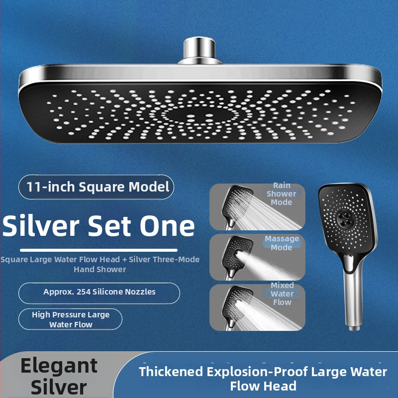 Duș cu presiune — duș cu pulverizare superioară, set baie, ABS, model FXMTXDP, Carpenter Ding