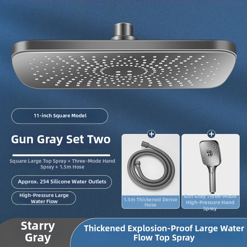 Duș cu presiune — duș cu pulverizare superioară, set baie, ABS, model FXMTXDP, Carpenter Ding