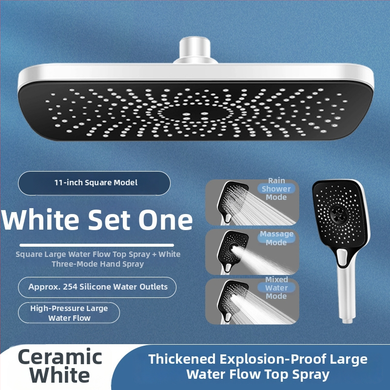 Duș cu presiune — duș cu pulverizare superioară, set baie, ABS, model FXMTXDP, Carpenter Ding