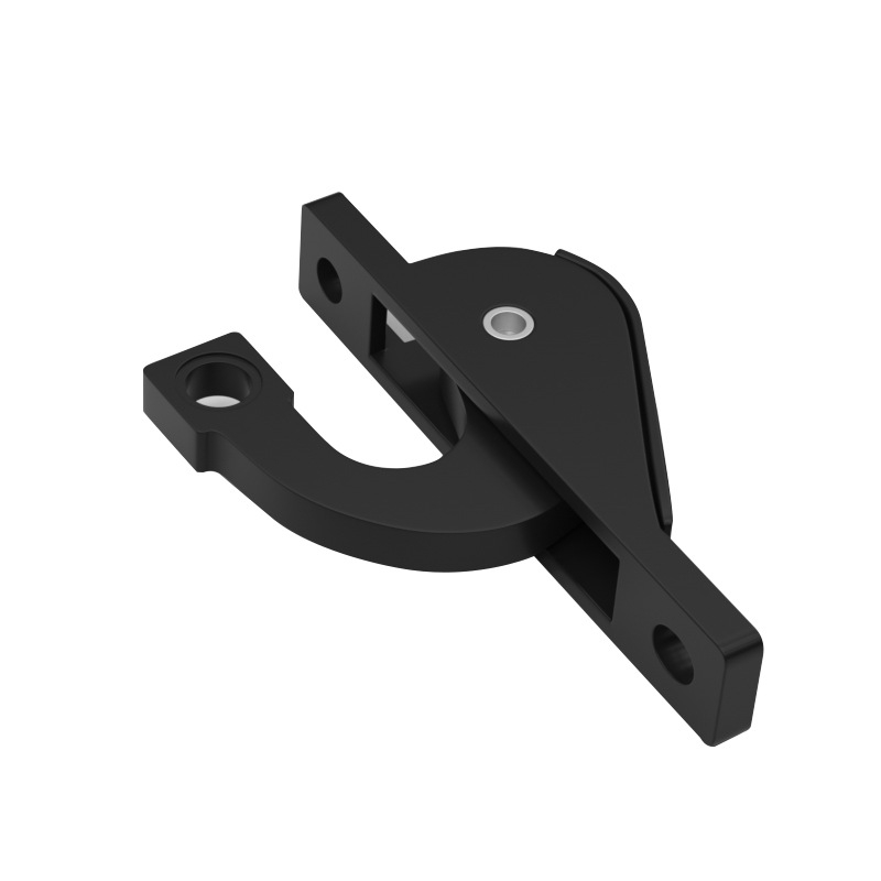 Polumjesečna brava G001, aluminijska legura, za vrata i prozore, spojni mehanizam, moderni minimalistički stil