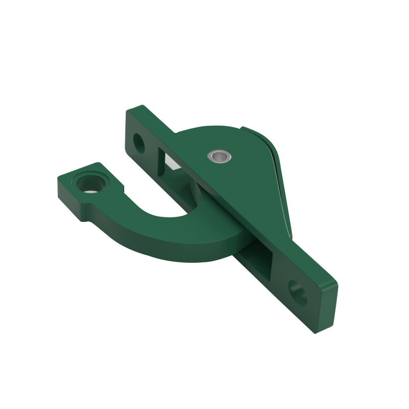 Polumjesečna brava G001, aluminijska legura, za vrata i prozore, spojni mehanizam, moderni minimalistički stil