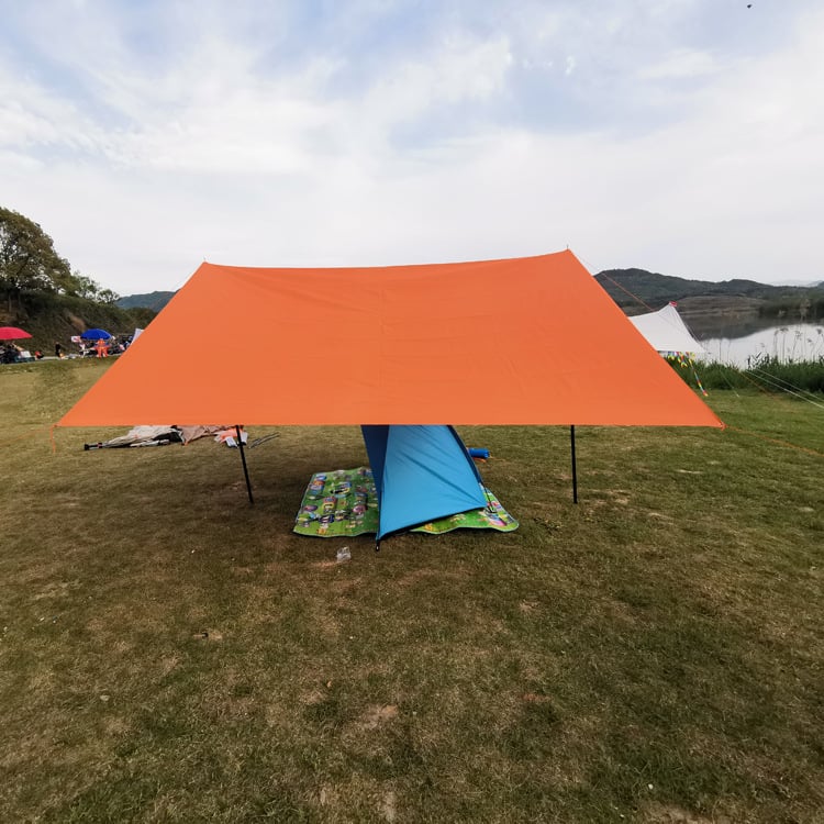 Kemping kanópsz sátor — ultra könnyű, Flying Fox, poliészter, vízálló 3000, négyszögletes