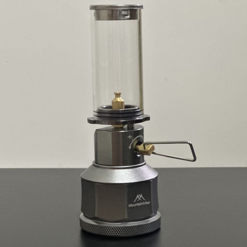 Lanterna de camping cu gaz Yunzi — lampă incandescentă, alimentare reîncărcabilă, iluminat outdoor pentru camping