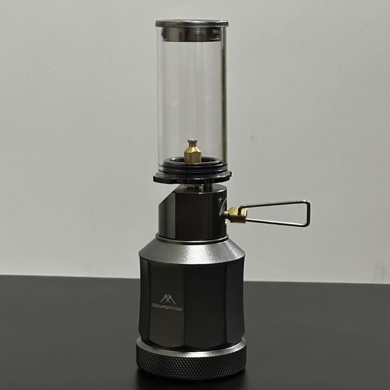 Lanterna de camping cu gaz Yunzi — lampă incandescentă, alimentare reîncărcabilă, iluminat outdoor pentru camping