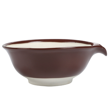 Японски стил керамична купа за мелене за бебешка храна – ръчно използване, пасира плодове и зеленчуци