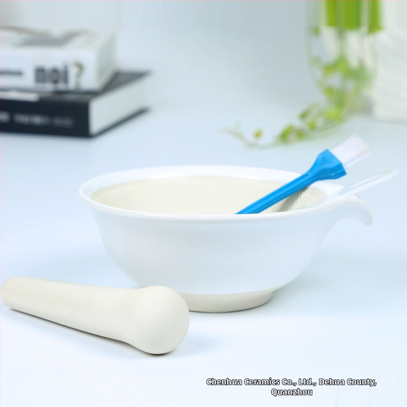 Japonská keramická miska na mletie detskej stravy – ručné používanie, na pyré z ovocia a zeleniny