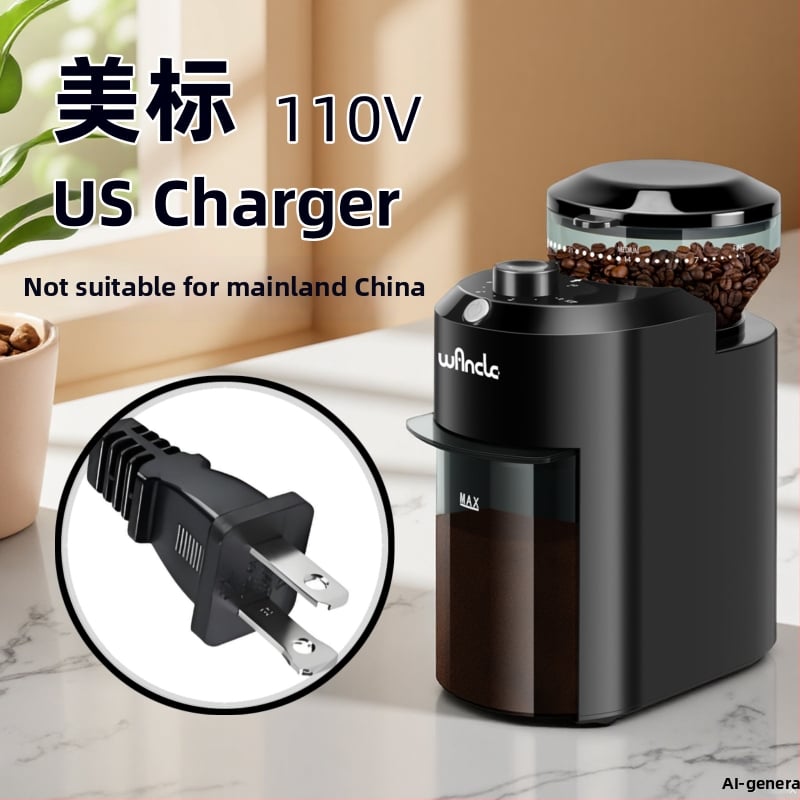 Râșniță de cafea electrică, oțel inoxidabil 304, complet automată, stil italian, multifuncțională, calitate premium