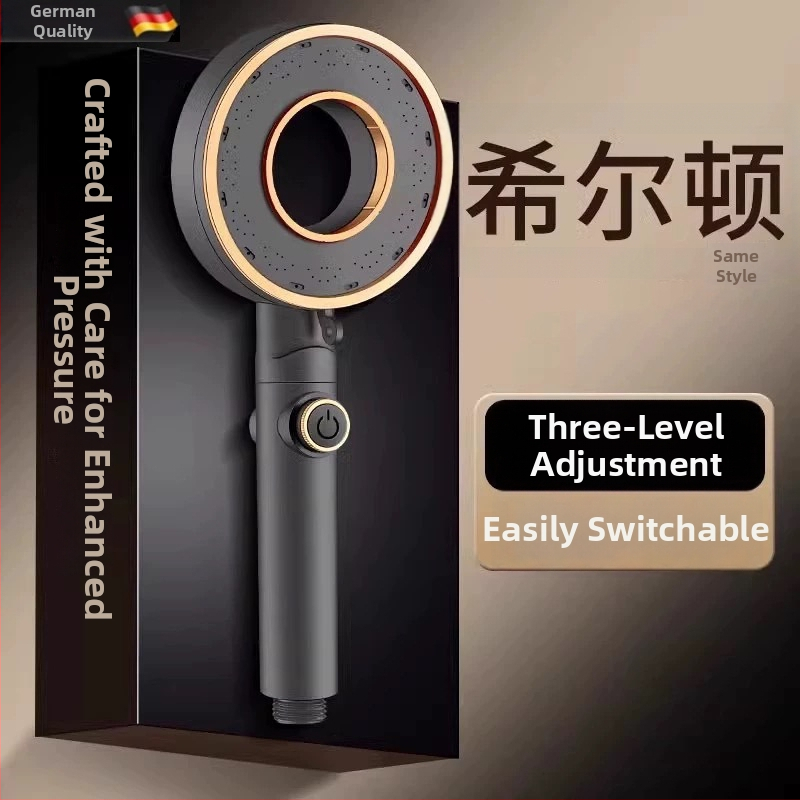 Sada sprchovej hlavy - prenosná ABS, dažďová funkcia, kruhová hlava