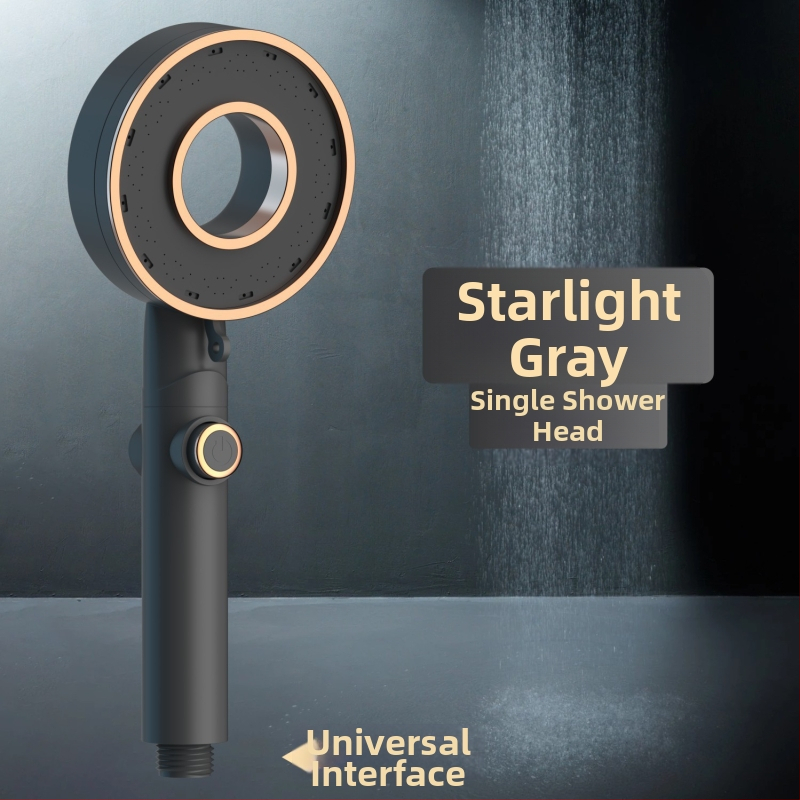 Sada sprchovej hlavy - prenosná ABS, dažďová funkcia, kruhová hlava