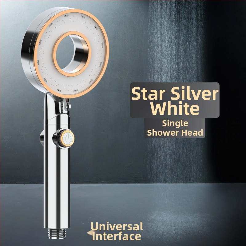 Sada sprchovej hlavy - prenosná ABS, dažďová funkcia, kruhová hlava