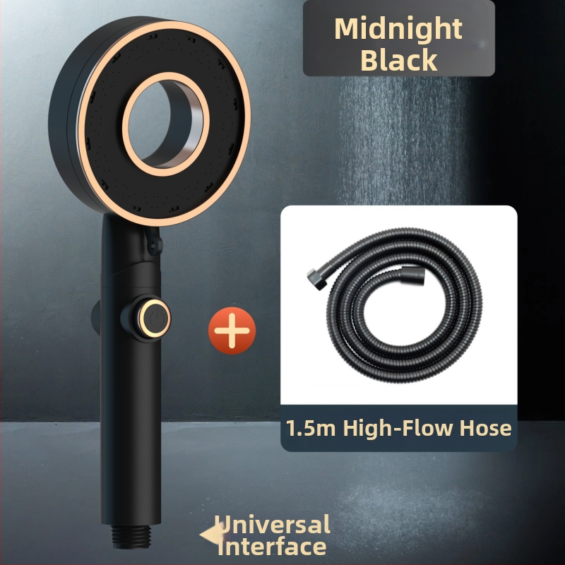 Sada sprchovej hlavy - prenosná ABS, dažďová funkcia, kruhová hlava