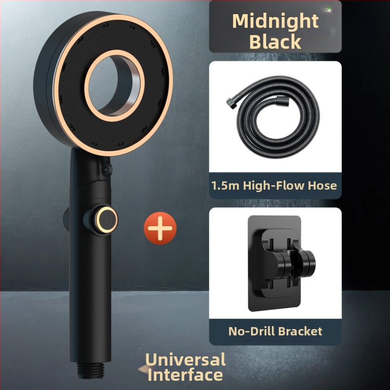 Sada sprchovej hlavy - prenosná ABS, dažďová funkcia, kruhová hlava