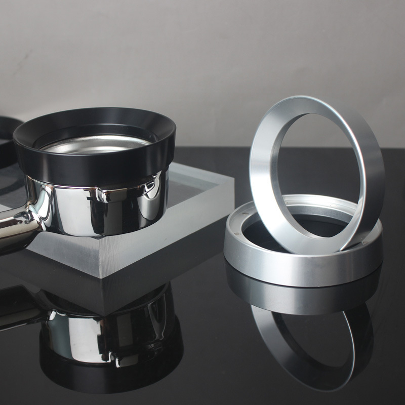 Prsten za hvatanje prašine za espresso aparate – Wildcard magnetski prsten od aluminijske legure, moderan minimalistički stil, pogodan za barove, kafiće i restorane