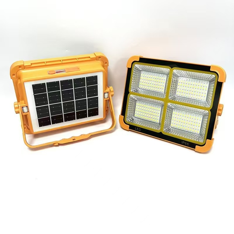 Kamp LED svjetlo s solarnim napajanjem, prijenosno, punjivo, nužno osvjetljenje, 5V, 3000, ručni prekidač