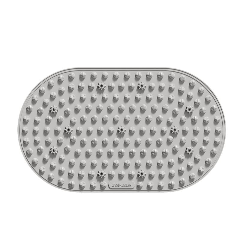 Μασάζ ποδιών μαξιλάρι με υγρή μαλακή σιλικόνη και πλακέ ακουπρεσούρ για εσωτερική χρήση σε τρέξιμο στη θέση · βάρος 800 g