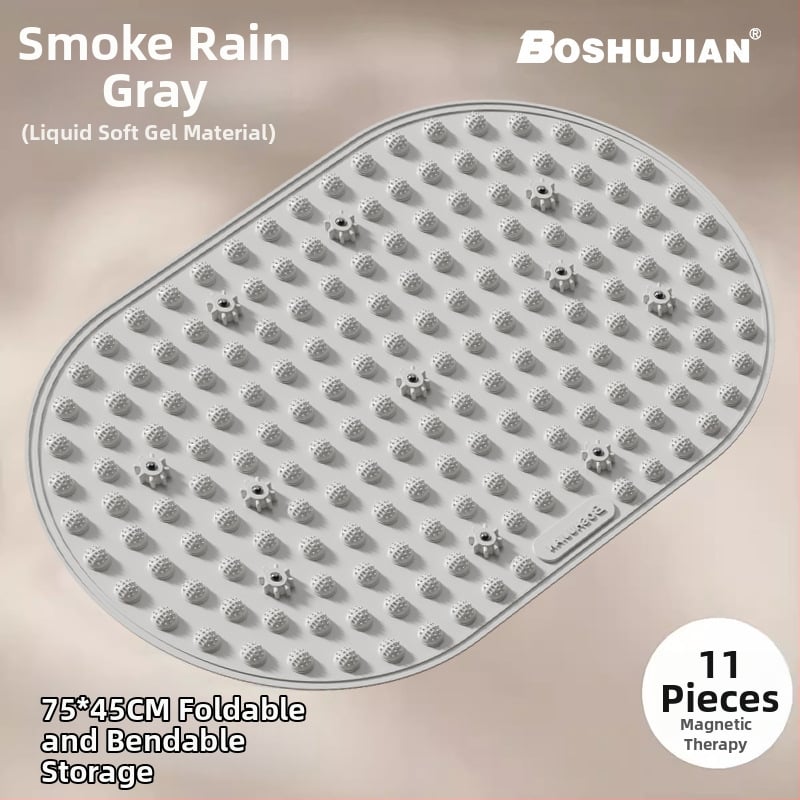 Μασάζ ποδιών μαξιλάρι με υγρή μαλακή σιλικόνη και πλακέ ακουπρεσούρ για εσωτερική χρήση σε τρέξιμο στη θέση · βάρος 800 g